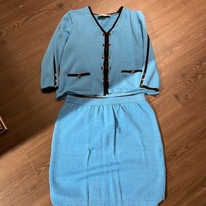 St John knitted cardigan and skirt set